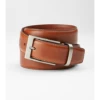 Joseph Abboud Feather Edge Stitched Leather Belt, Cognac -Joseph Abboud MW40 8X91 05 JOSEPH ABBOUD COGNAC MAIN