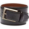 Joseph Abboud Feather Edge Leather Belt, Black -Joseph Abboud MW40 8X9E 02 JOSEPH ABBOUD BLACK MAIN