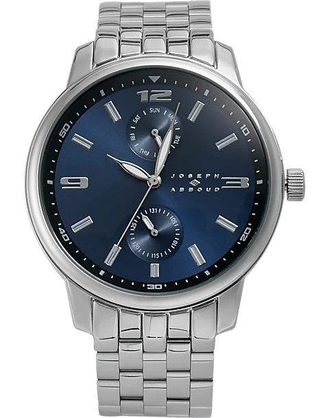 Joseph Abboud Watch, Blue and Silver Joseph Abboud Watch, Blue And Silver -Joseph Abboud MW40 8XLP 01 JOSEPH ABBOUD NAVY MAIN
