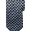 Joseph Abboud Narrow Tie, Brown Shepherd's Check