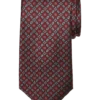 Joseph Abboud Narrow Tie, Red Medallion -Joseph Abboud MW40 8XPF 15 JOSEPH ABBOUD RED MAIN