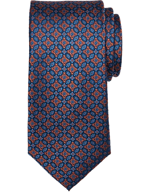Joseph Abboud Narrow Tie, Orange Medallion Joseph Abboud Narrow Tie, Orange Medallion -Joseph Abboud MW40 8XPF 45 JOSEPH ABBOUD ORANGE MAIN