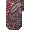 Joseph Abboud Narrow Tie, Red Persian 2 Joseph Abboud Narrow Tie, Red Persian -Joseph Abboud MW40 8XPH 15 JOSEPH ABBOUD RED MAIN