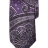 Joseph Abboud Narrow Tie, Purple Persian -Joseph Abboud MW40 8XPH 32 JOSEPH ABBOUD PURPLE MAIN