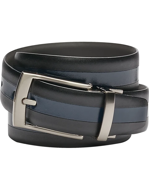 Joseph Abboud Reversible Leather Belt, Black Joseph Abboud Reversible Leather Belt, Black -Joseph Abboud MW40 8XPZ 01 JOSEPH ABBOUD BLUE MAIN 2