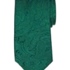 Joseph Abboud Narrow Tie, Green Tonal Paisley -Joseph Abboud MW40 8XR4 43 JOSEPH ABBOUD GREEN MAIN