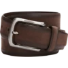Joseph Abboud Two Tone Leather Belt, Brown