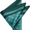 Joseph Abboud Pocket Square, Green Medallion -Joseph Abboud MW40 8XT8 43 JOSEPH ABBOUD GREEN MAIN
