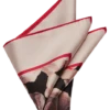 Joseph Abboud Pocket Square, Ivory Abstract -Joseph Abboud MW40 8Y88 42 JOSEPH ABBOUD IVORY MAIN