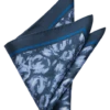 Joseph Abboud Pocket Square, Navy Abstract Swirls -Joseph Abboud MW40 8Y8C 01 JOSEPH ABBOUD NAVY MAIN