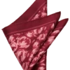 Joseph Abboud Pocket Square, Burgundy Abstract Swirls -Joseph Abboud MW40 8Y8C 06 JOSEPH ABBOUD BURGUNDY MAIN