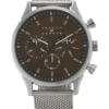 Joseph Abboud Watch, Silver & Brown -Joseph Abboud MW40 8Y92 25 JOSEPH ABBOUD SILVER MAIN